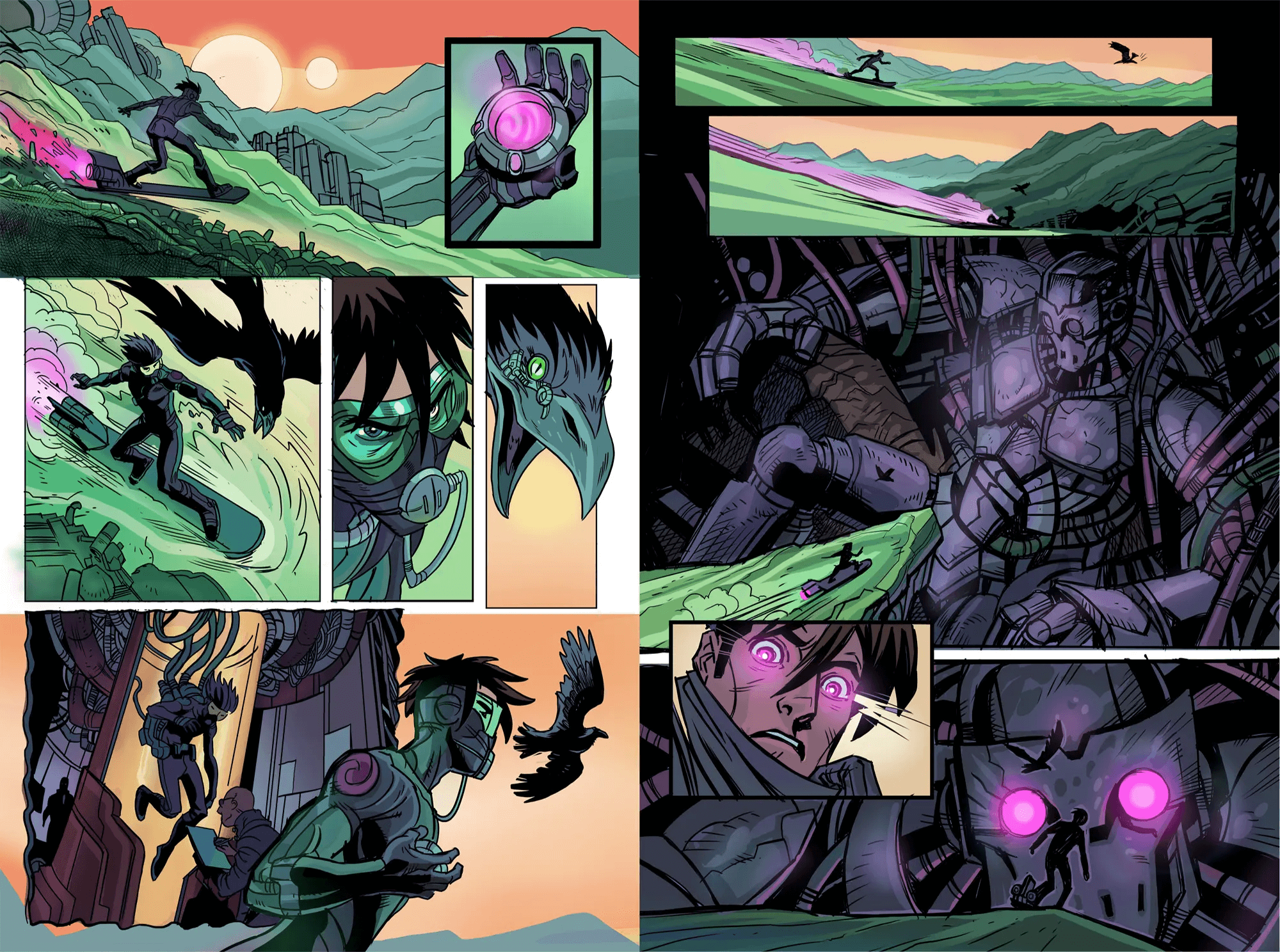 Coloreado.