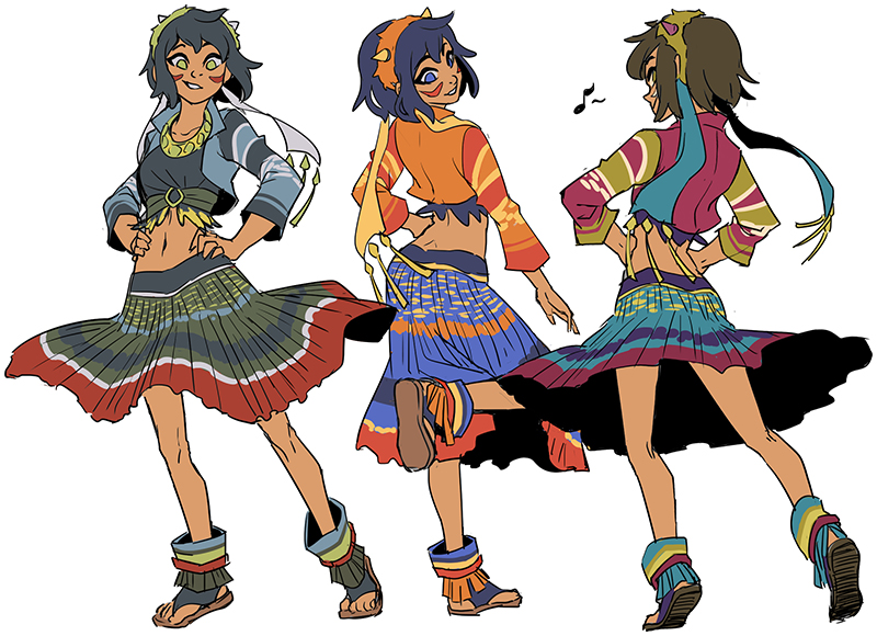 Enjoy creating color palettes and color schemes for your characters by applying the principles of color theory and the color wheel to your illustrations!