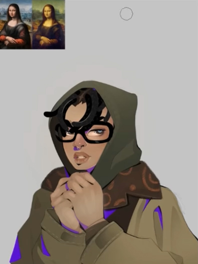 Cómo dibujar en digital tu propia Mona Lisa