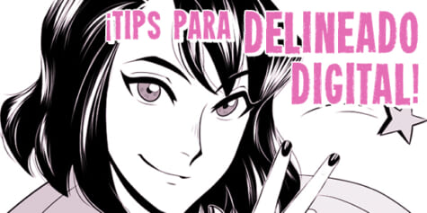 Consejos para delineado digital en arte de estilo anime