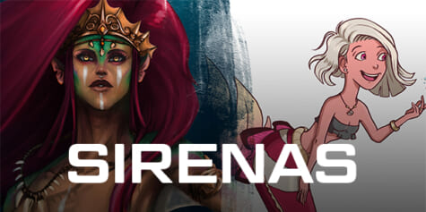 Cómo dibujar SIRENAS